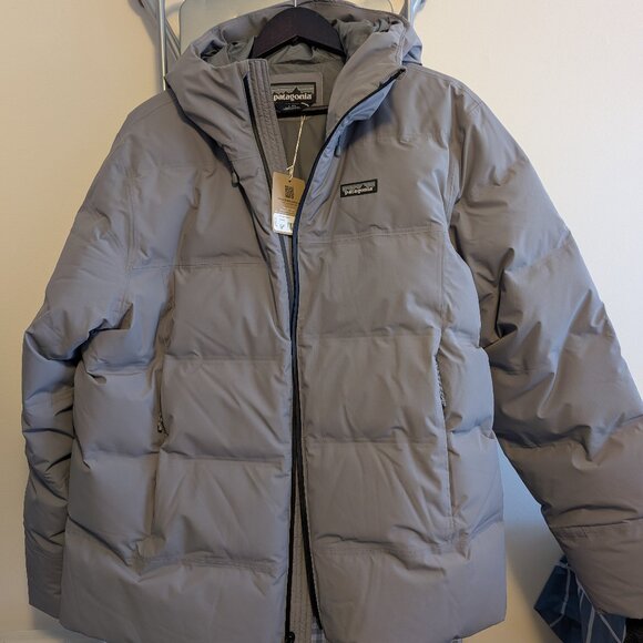 Patagonia Men's Jackson Glacier Jacket Noble Grey L Large NWT - Picture 3 of 4